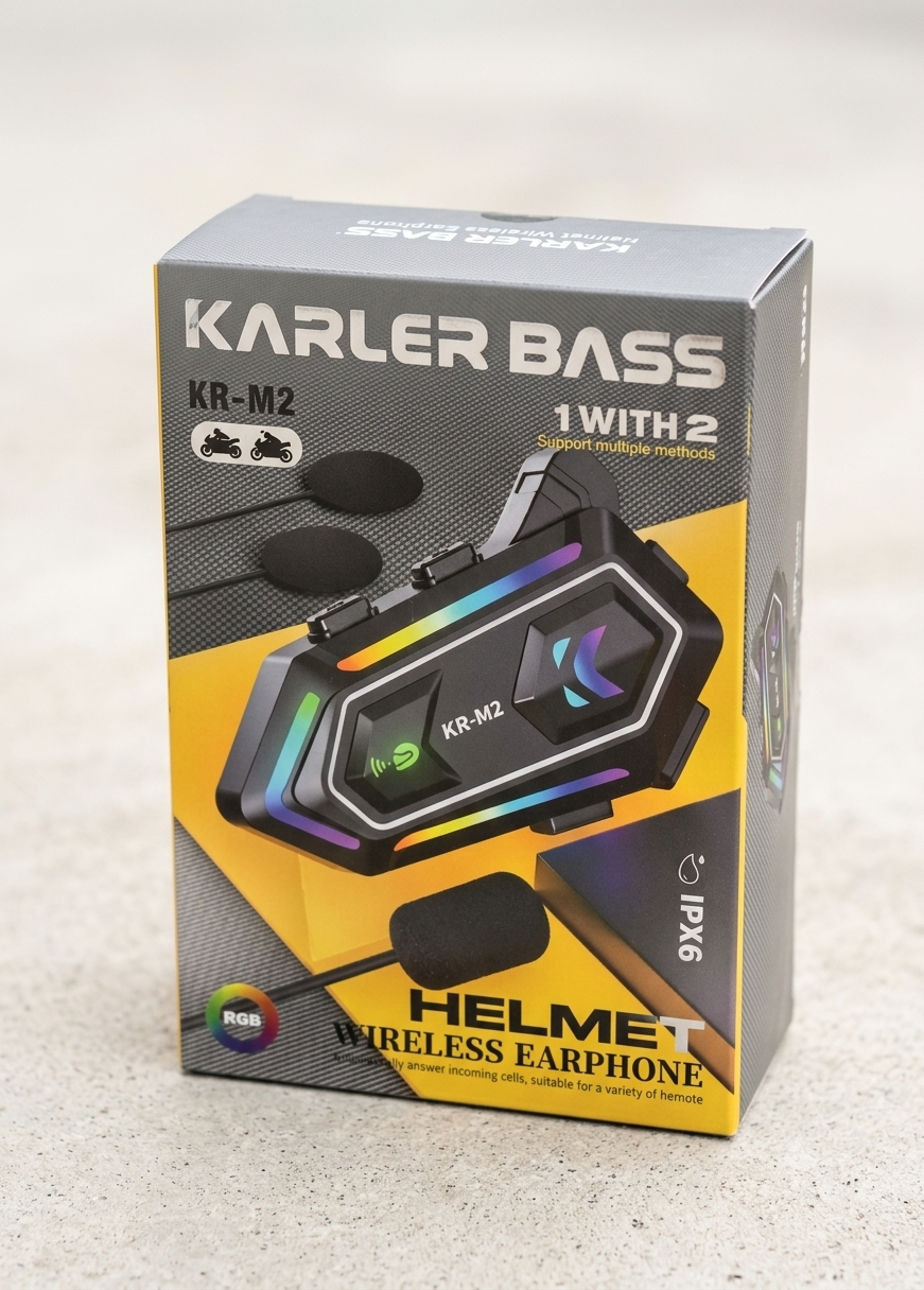 intercomunicador bluetooth casco moto kr