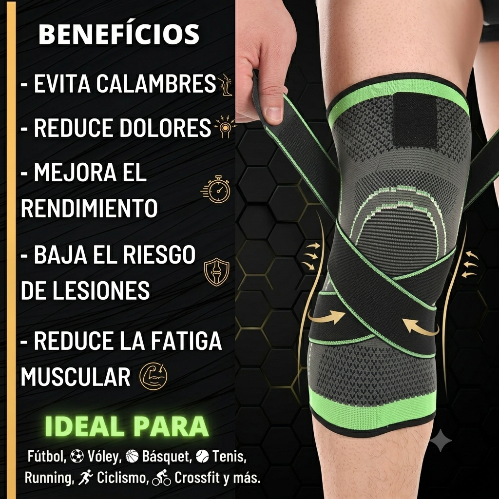 Rodillera De Compresion Elastica