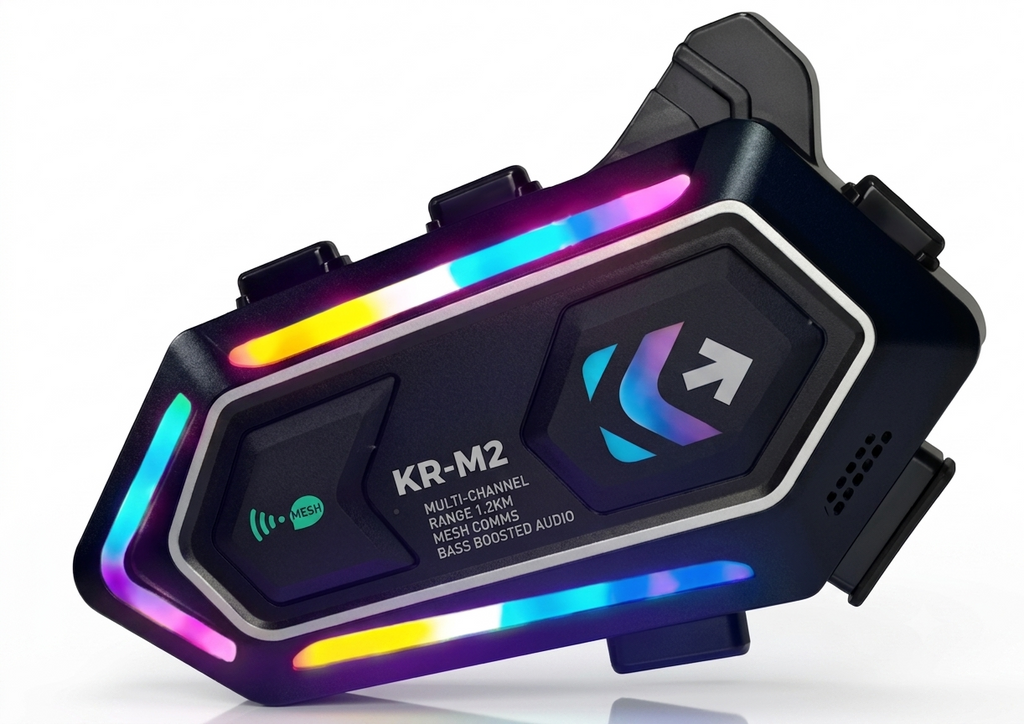 intercomunicador bluetooth casco moto kr