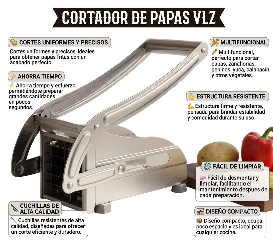 CORTADOR DE PAPAS VLZ
