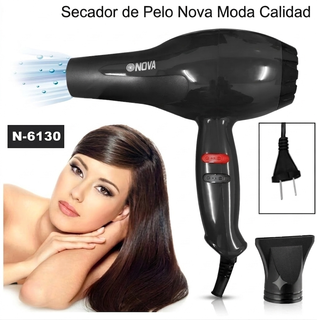 SECADOR DE CABELLO NEW NOVA -6130