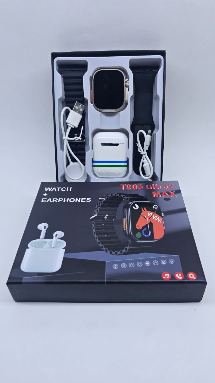 SMARTWATCH T10 ULTRA + AUDÍFONOS INALÁMBRICOS